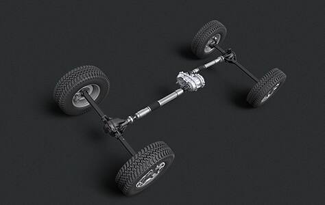 Sistema Rock-Trac 4x4 del Jeep Wrangler Unlimited Hard Rock 2016